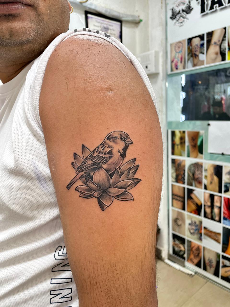 Sparrow & Lotus